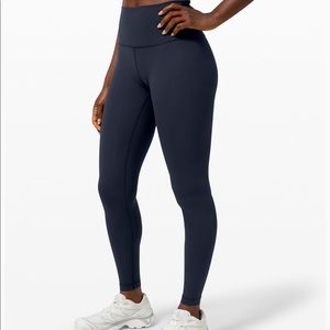 LULULEMON navy Wunder Under Luxtreme 28” leggings